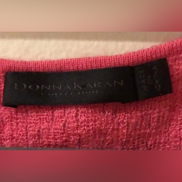 Donna Karan Collection Cashmere and Silk Sequined Tank Top Woman’s Size XS - Picture 3 of 3